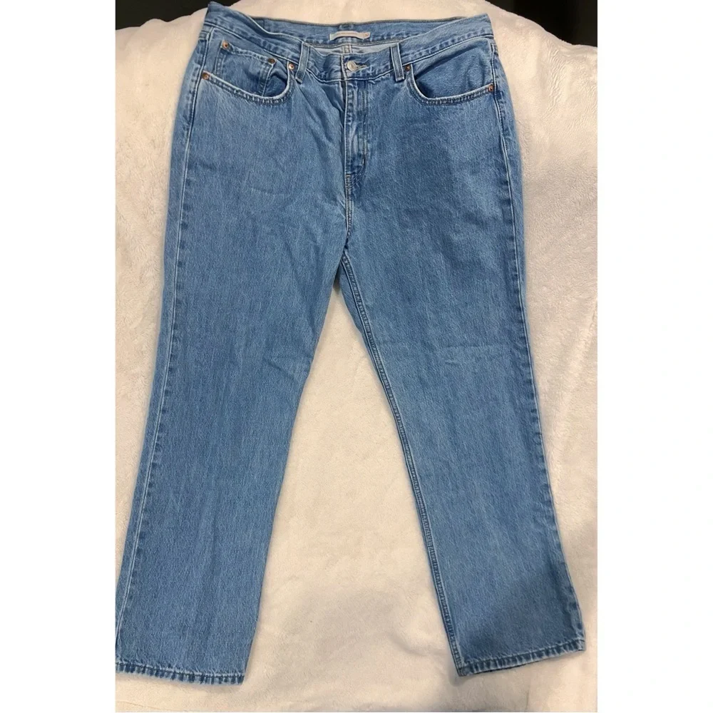 Levi's Blue Straight Leg Jeans